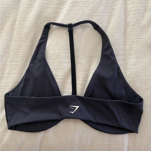 Gymshark Elevate Sports Bra - Heavy Blue - Picture 2 of 5